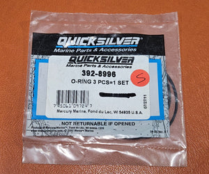392-8996, Mercury/Quicksilver, O-RING KIT (3)