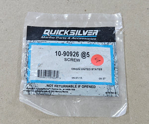 10-90926, Mercury/Quicksilver, Screw
