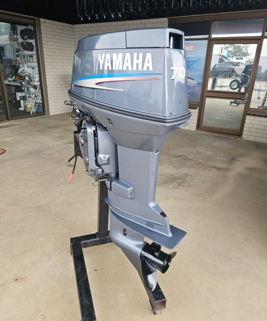 2007 Yamaha 70BETO 2-Stroke Outboard Motor (Second Hand) – 20" Shaft, 149 Hours