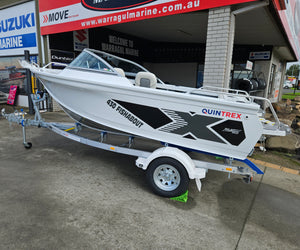 2026 Quintrex 430 Fishabout | Suzuki DF50ATL | Braked Alloy Trailer