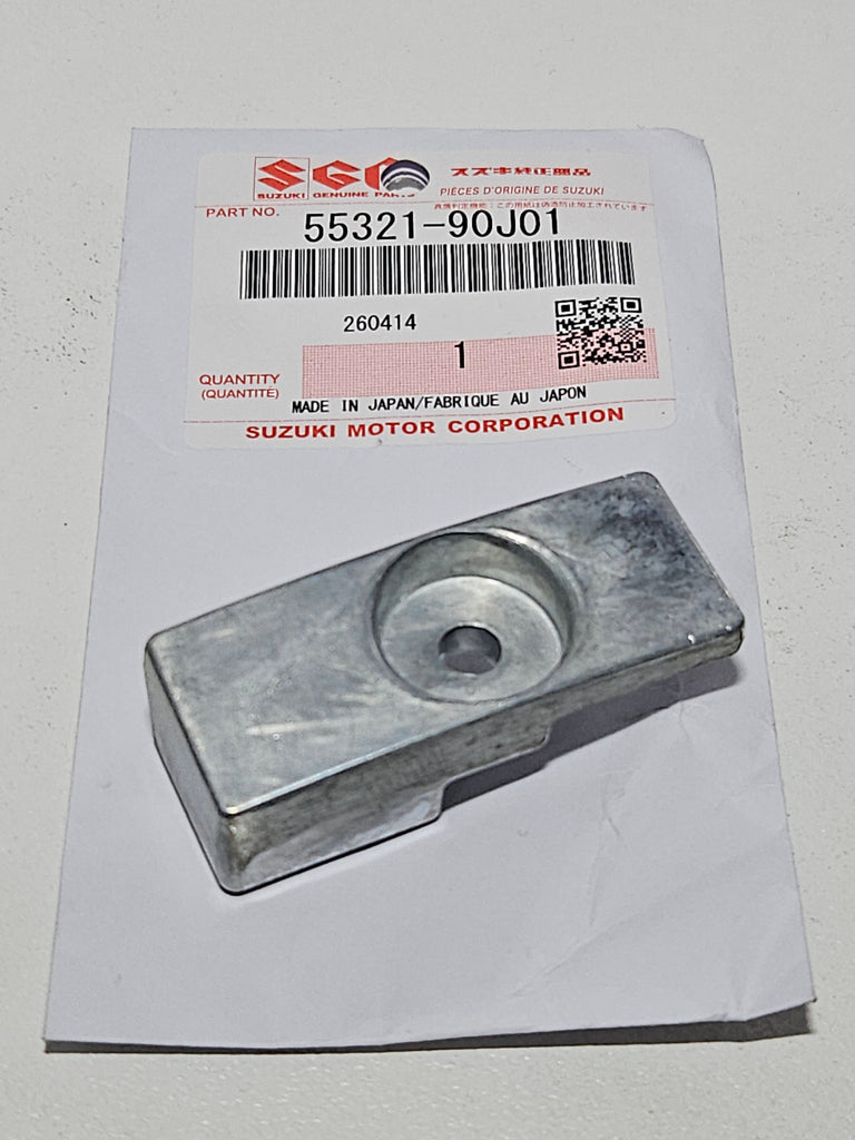 Suzuki OEM Sacrificial Anode Block (Gearcase / Swivel Bracket) – 55321-90J01