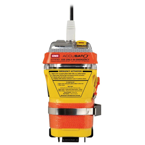 GME 406MHz GPS EPIRB - Manual Activation - MT600G