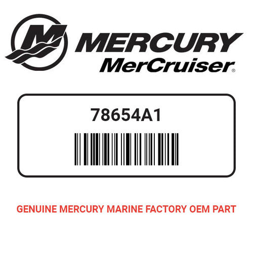 78654A 1, Mercury/Quicksilver, Seat Assy
