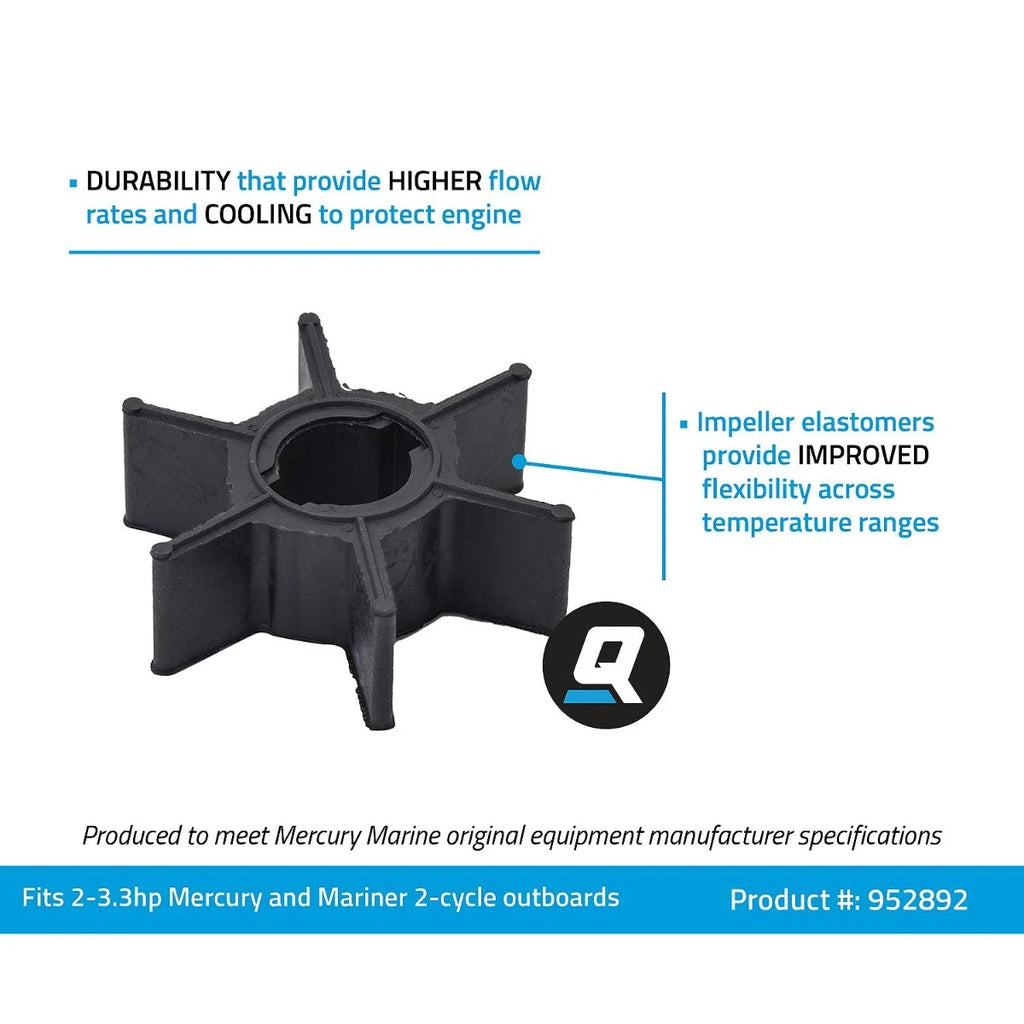 Quicksilver Impeller 9,9 HK 4-Takts Bigfoot CT Gearkasse Fra Og Med 2005 803748 P29891 Quicksilver Impeller 9,9 HK 4-Takts Bigfoot CT Gearkasse Fra Og Med 2005 803748 P29891