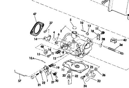 0325092, BRP, Evinrude/Johnson, Carburetor Gasket
