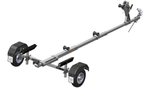 DUNBIER Traveller portable alloy trailer - suits boats up to 3.8m