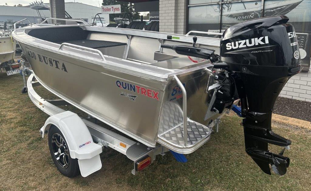2026 Quintrex 420 Busta TS, Suzuki DF50ATHL, Alloy I-Beam trailler