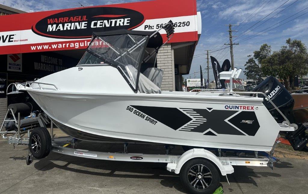 2026 Quintrex 540 Ocean Spirit Suzuki DF140B package