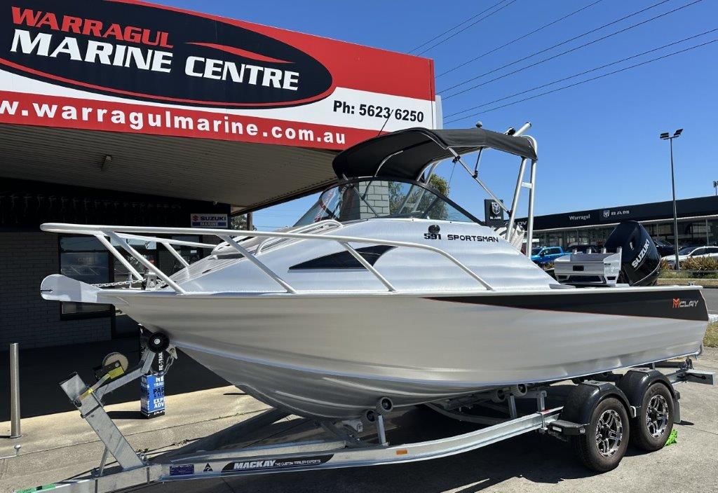 2025 McLay 591 Sportsman Cuddy Suzuki DF140B