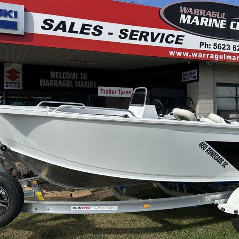 2026 Quintrex 460 Renegade Side Console, Suzuki DF75ATL