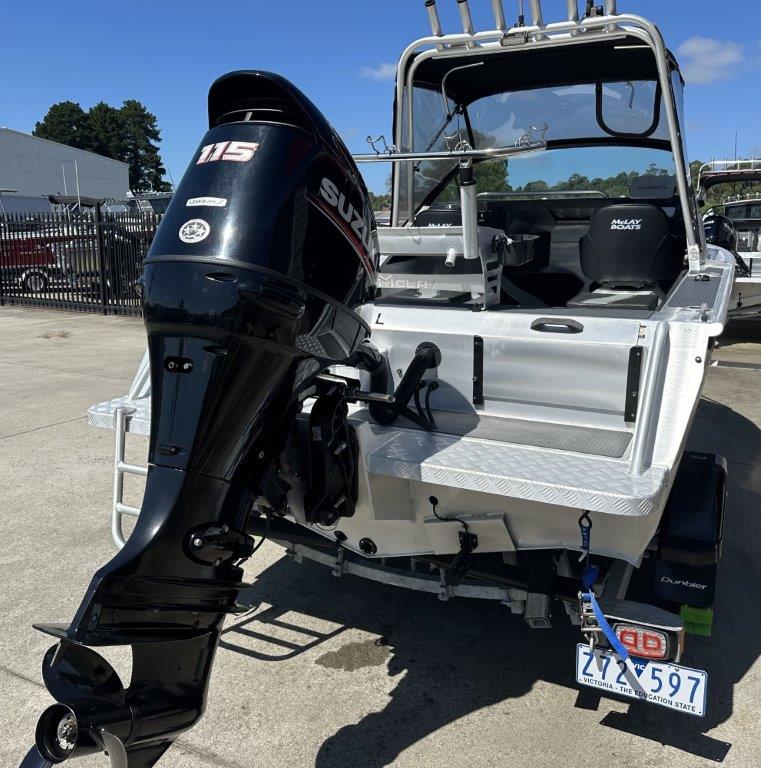 2019 McLay 571 Sportsman Cuddy Suzuki DF115A