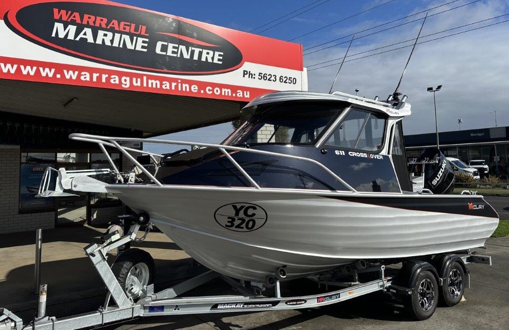 2025 McLay 611 Crossover Hardtop Suzuki DF175AP