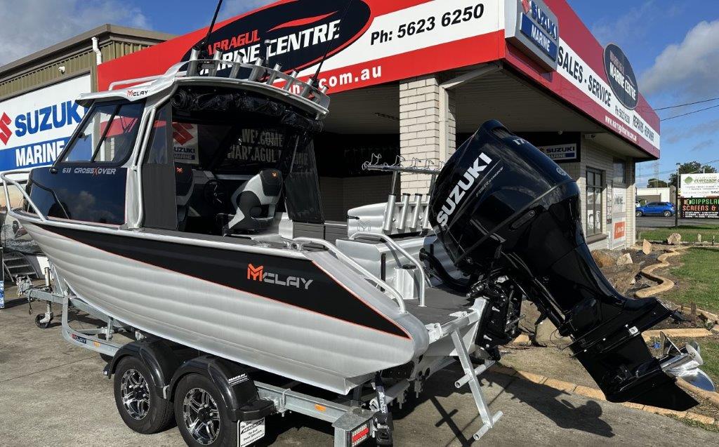 2025 McLay 611 Crossover Hardtop Suzuki DF175AP