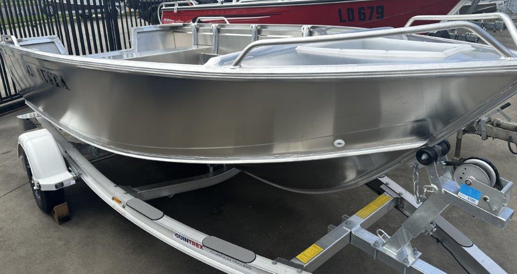 2026 Quintrex 420 Busta TS, Suzuki DF40ATHL, Alloy I-Beam trailer