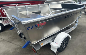 2026 Quintrex 420 Busta TS, Suzuki DF40ATHL, Alloy I-Beam trailer
