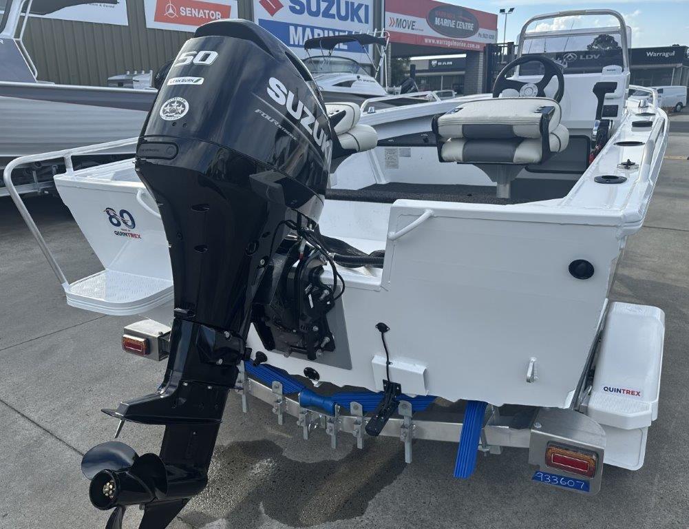 2026 Quintrex 420 Renegade Side Console, Suzuki DF50ATL