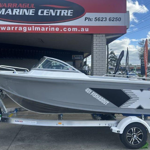 2026 Quintrex 481 Fishabout Suzuki DF90ATL