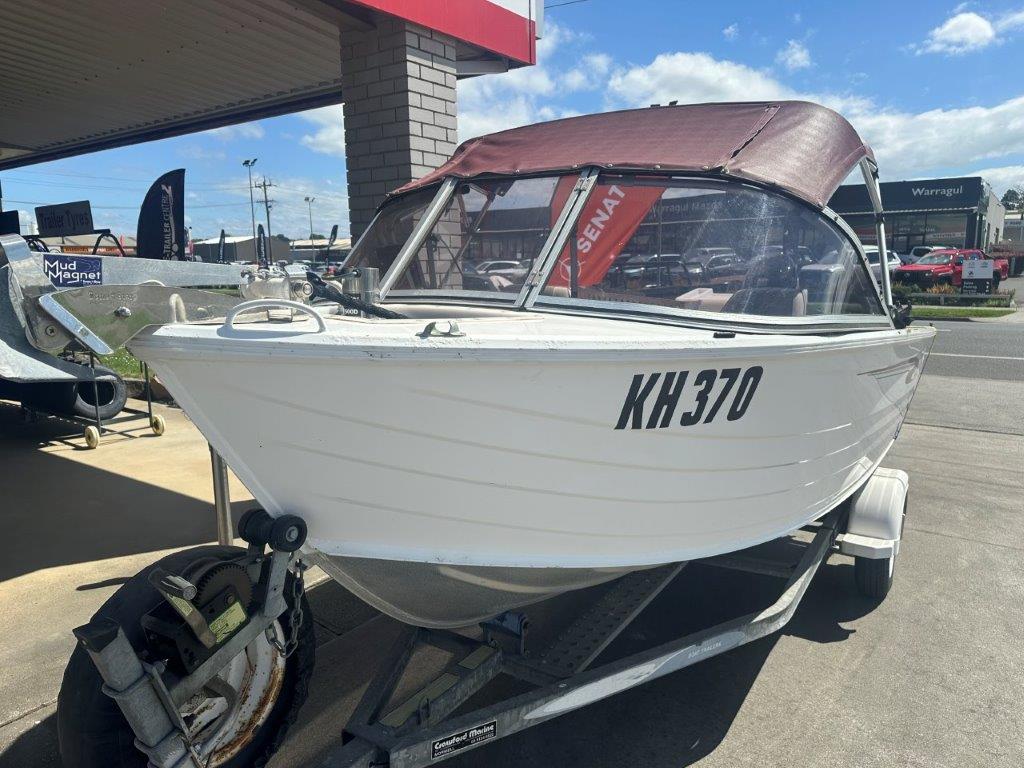Stacer 449 Seahawk runabout 60hp Suzuki 4-stroke