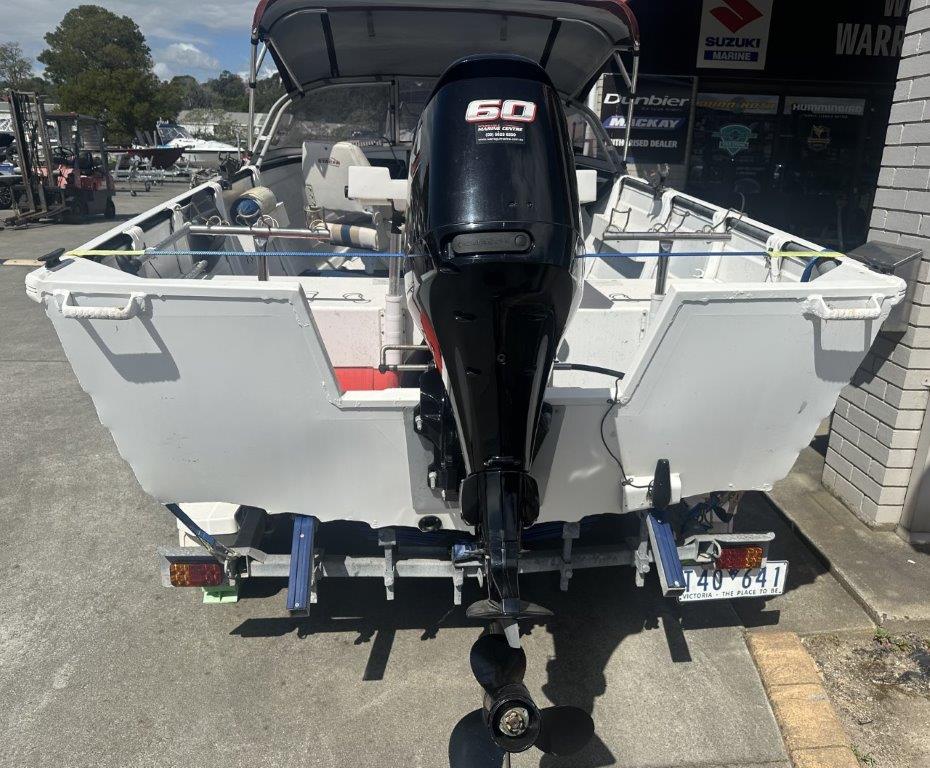 Stacer 449 Seahawk runabout 60hp Suzuki 4-stroke