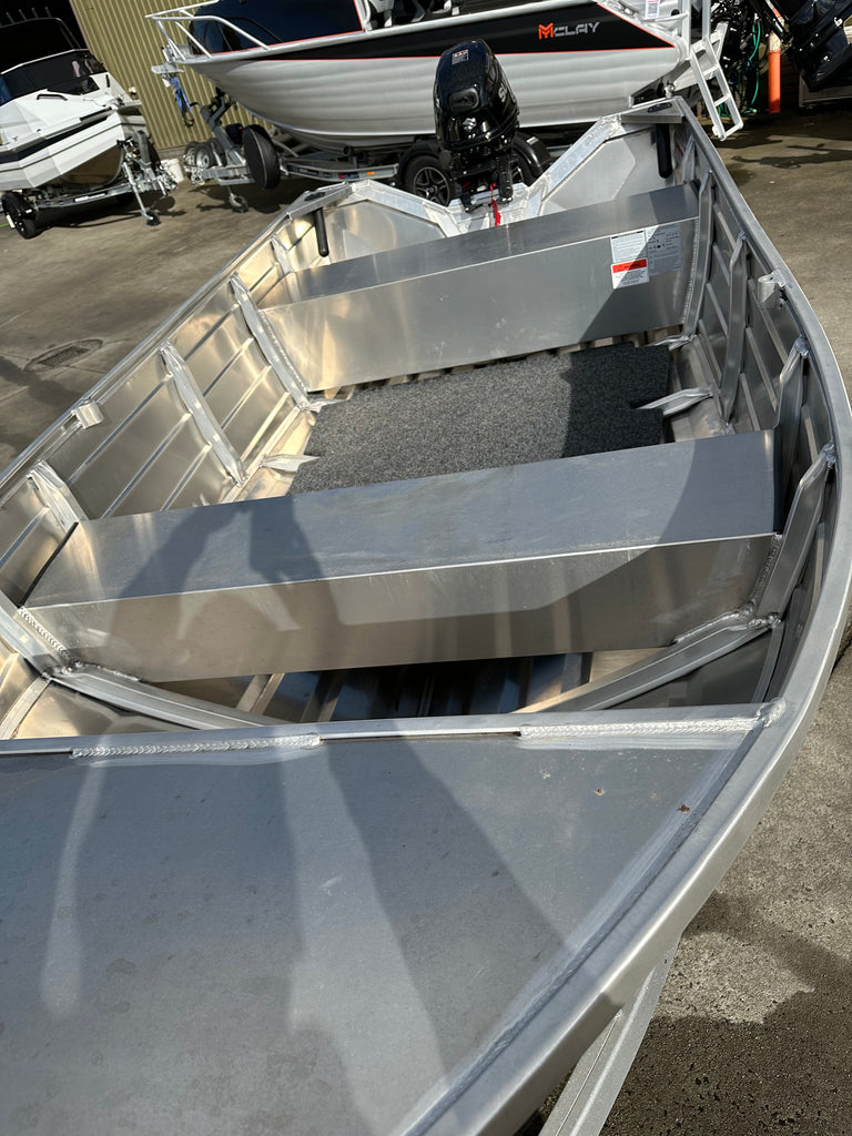 2025 Makocraft 376 Topper Tracker BLACK OPS HULL ONLY