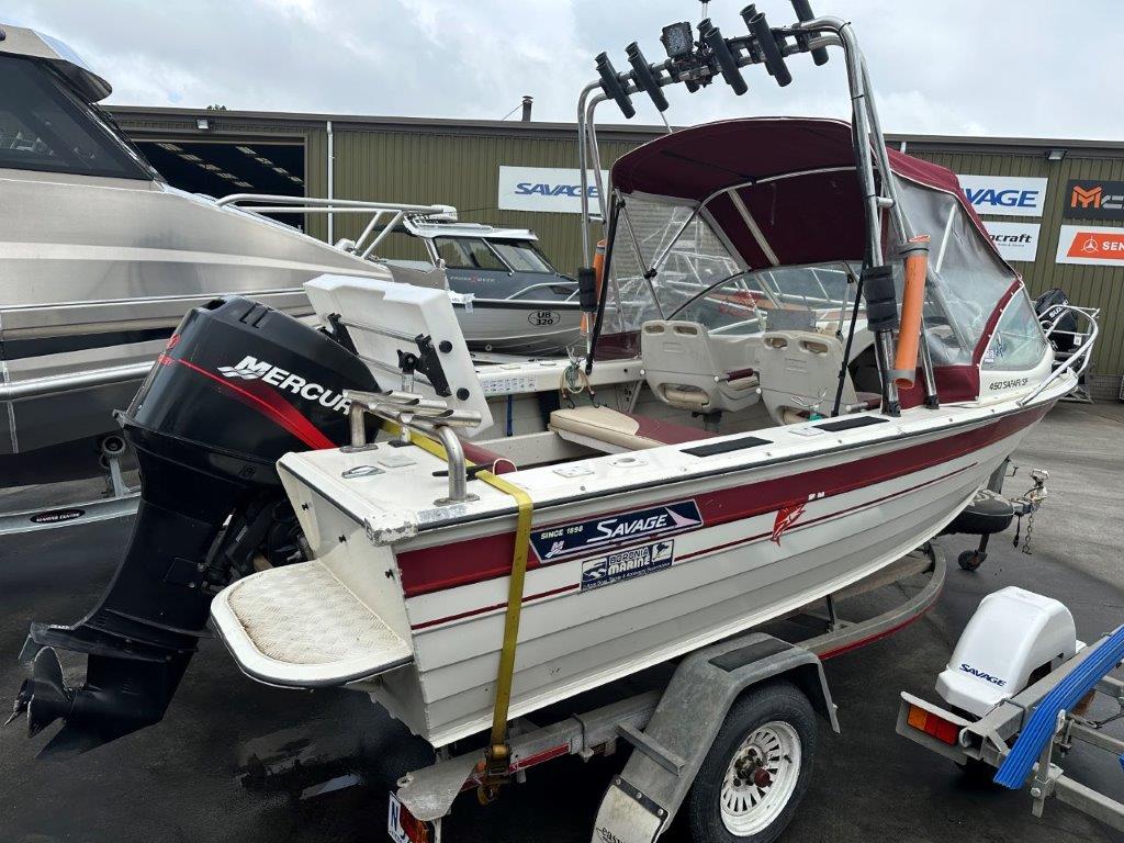 Savage 450 Safari runabout Mercury 40hp