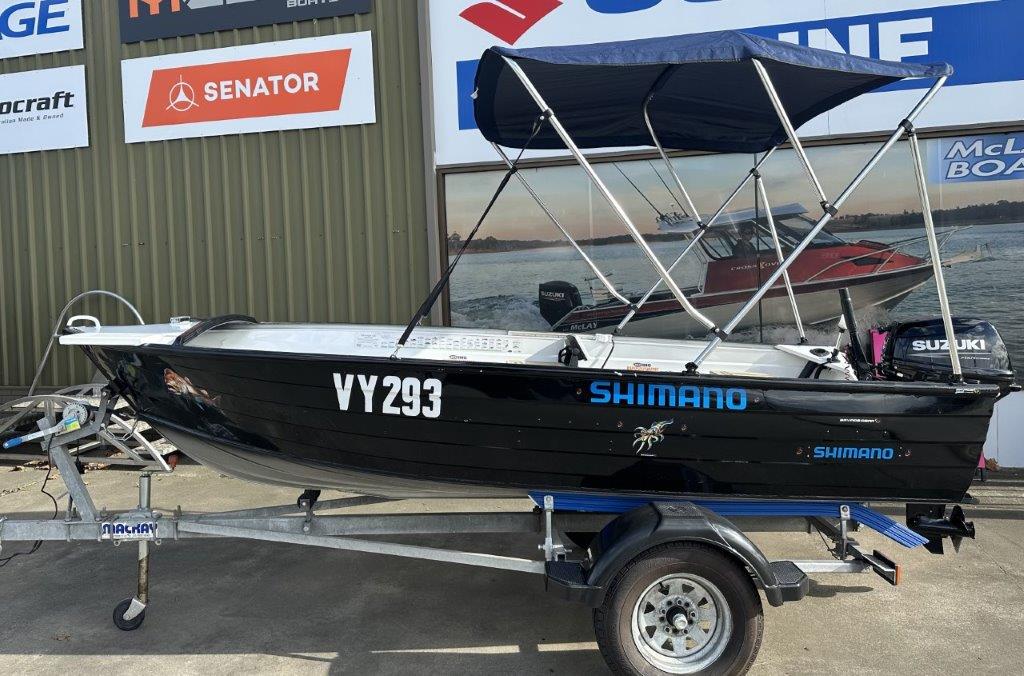 Savage 380 with Suzuki 20hp 4-Stroke