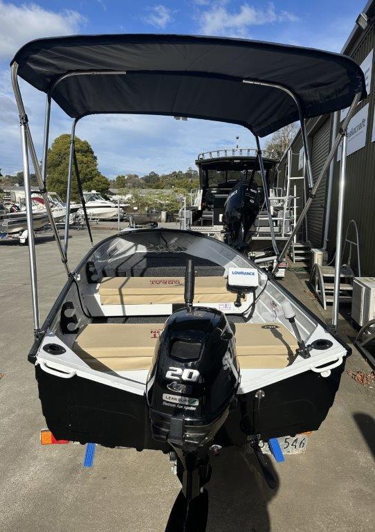 Savage 380 with Suzuki 20hp 4-Stroke