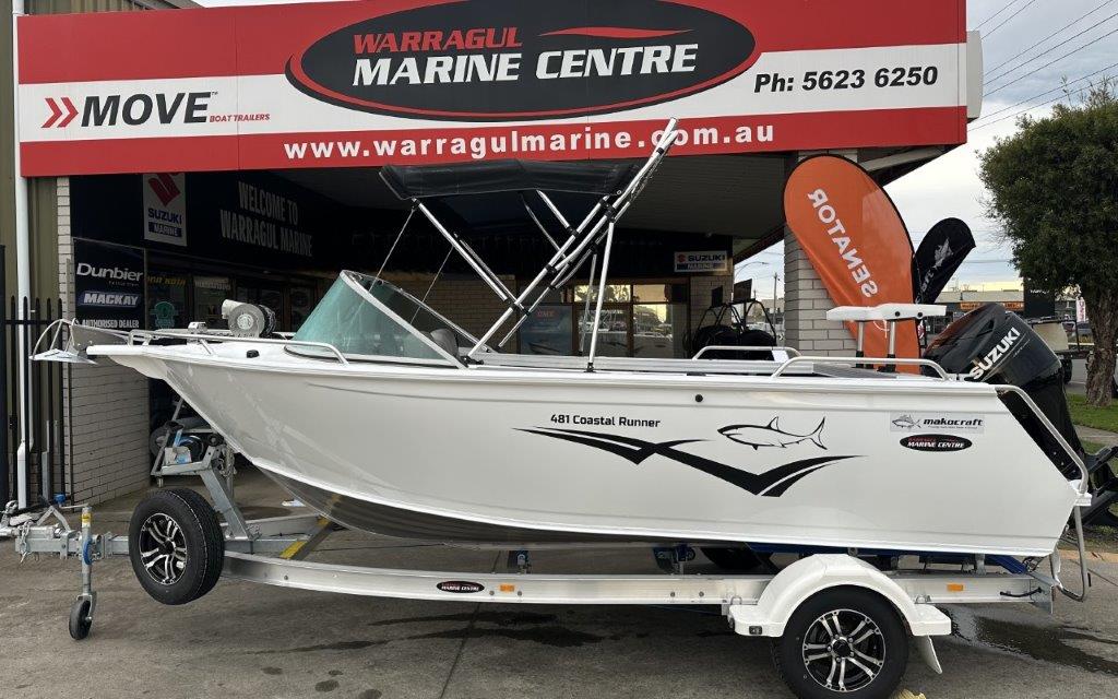 2024 Makocraft 481 Coastal Runner package