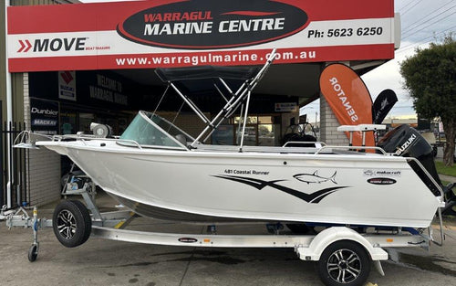 2024 Makocraft 481 Coastal Runner package