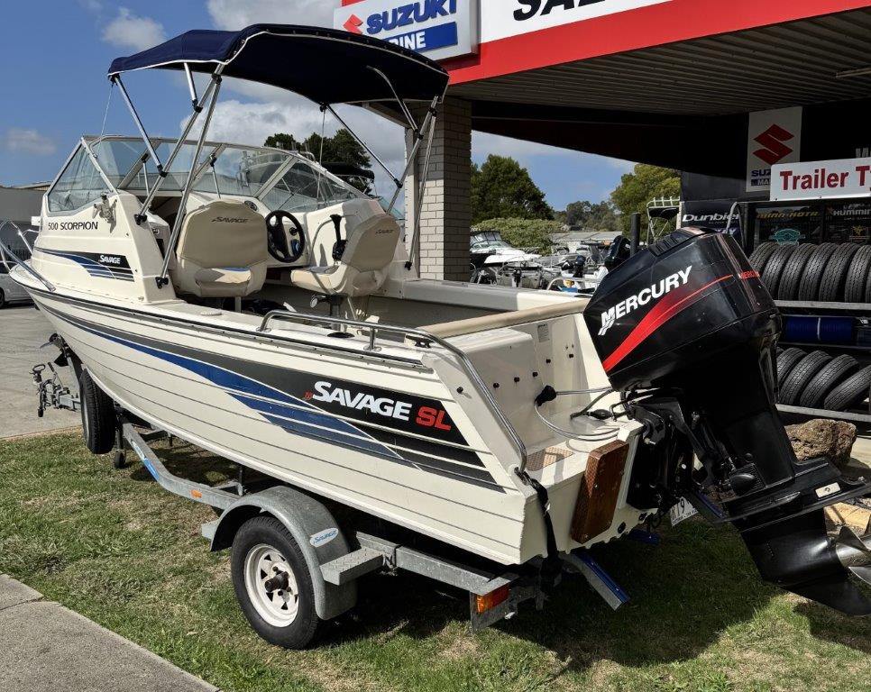 2005 Savage 500 Scorpion Cuddy