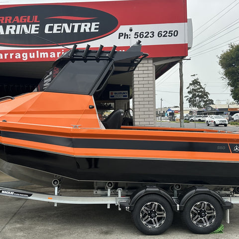 2025 Senator 550HT Suzuki DF140B package