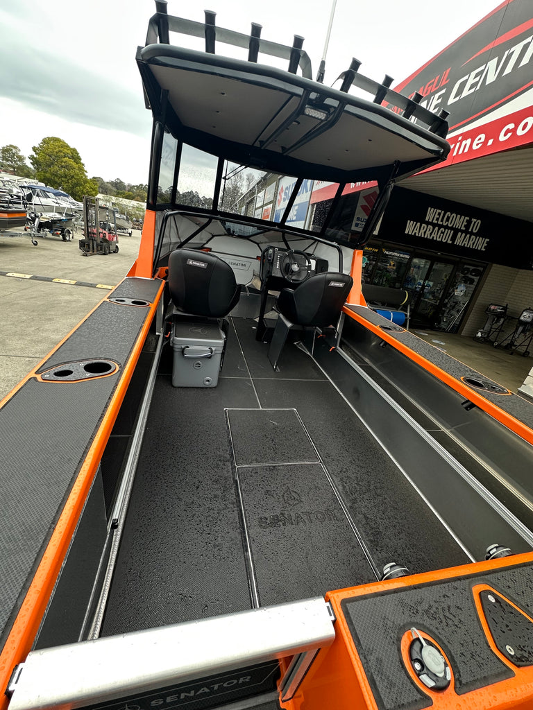 2025 Senator 550HT Suzuki DF140B package