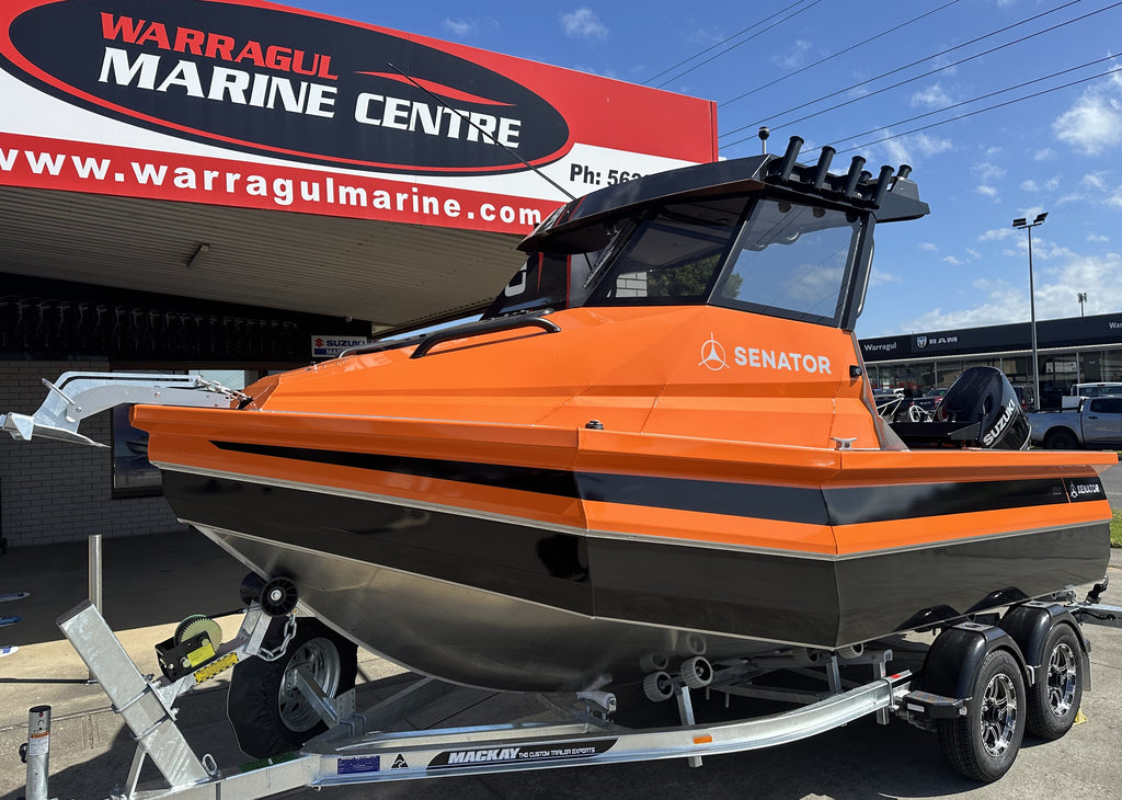 2025 Senator 550HT Suzuki DF140B package