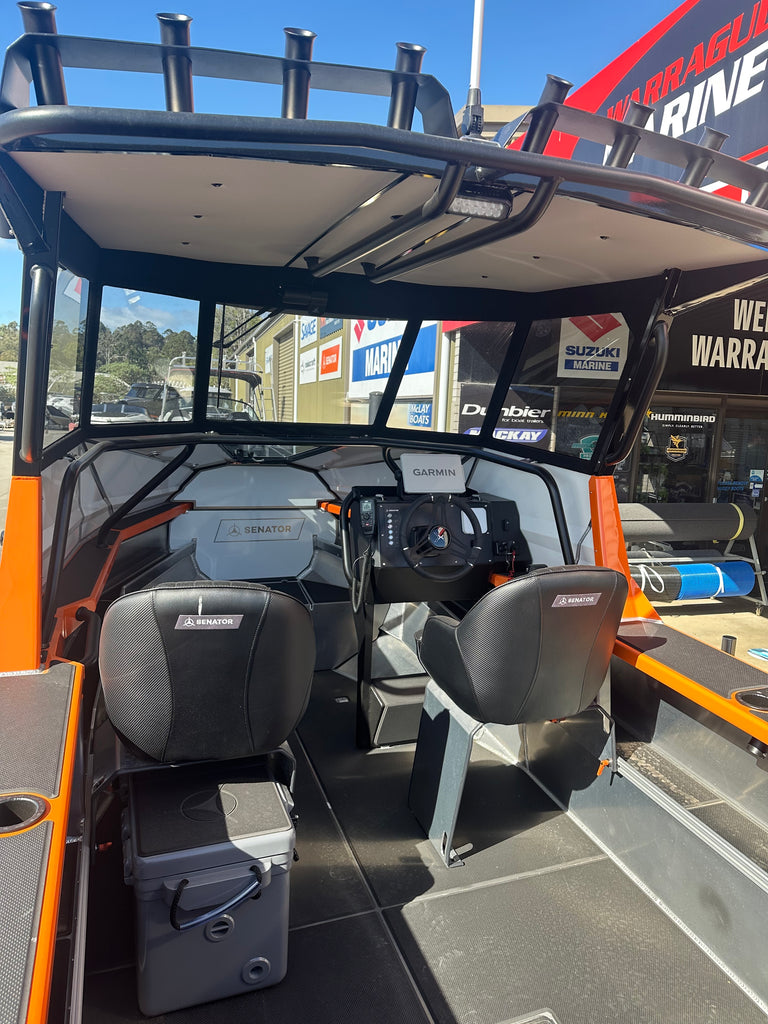 2025 Senator 550HT Suzuki DF140B package