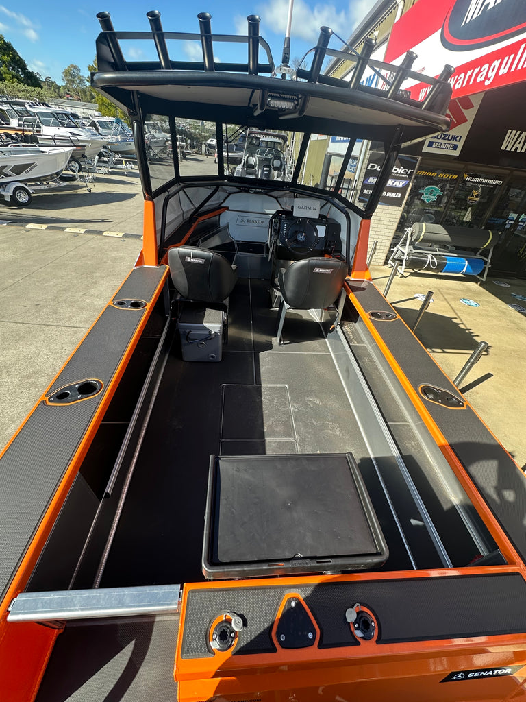 2025 Senator 550HT Suzuki DF140B package