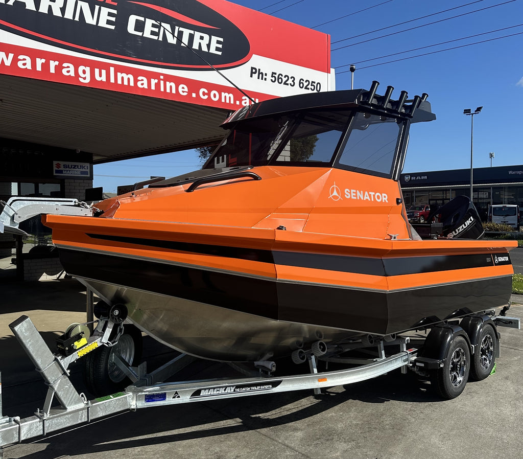 2025 Senator 550HT Suzuki DF140B package
