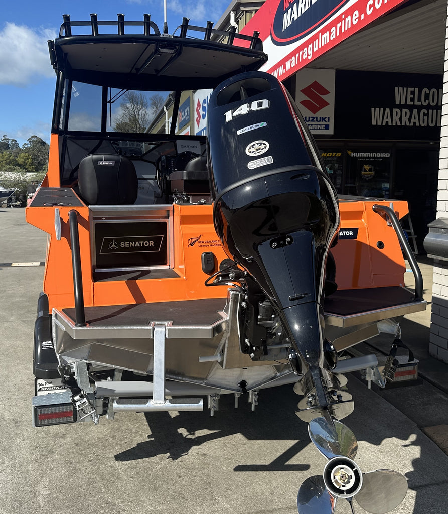 2025 Senator 550HT Suzuki DF140B package