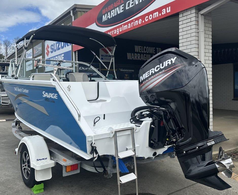 2015 Savage 545 Beach Comber Mercury 90hp 4-stroke
