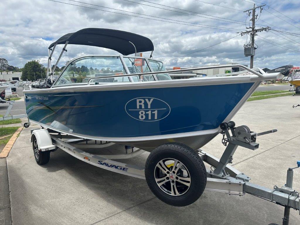 2015 Savage 545 Beach Comber Mercury 90hp 4-stroke