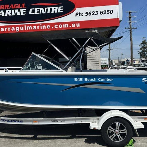 2015 Savage 545 Beach Comber Mercury 90hp 4-stroke