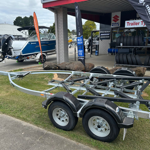 Dunbier Loader Pro tandem boat trailer LPA5.3M-13TB - Alloy Boats to 5.3m