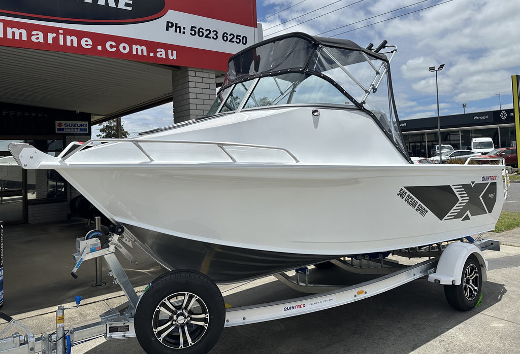 2026 Quintrex 540 Ocean Spirit Suzuki DF140B package