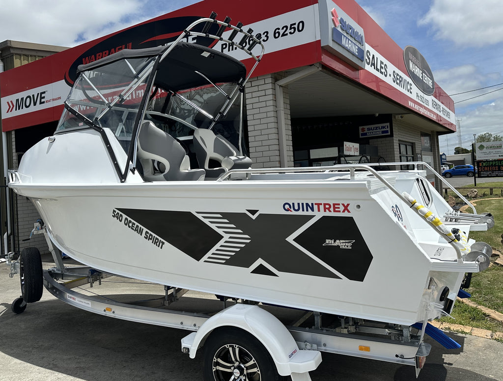 2026 Quintrex 540 Ocean Spirit Suzuki DF140B package