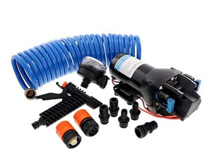 Jabsco Hotshot HD4 Washdown Saltwater Pump Kit 60psi 12v, J20-262