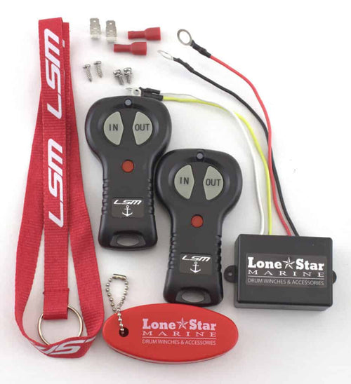 Lone Star GX Series Wireless TWIN Remote Anchor Winch Controller kit