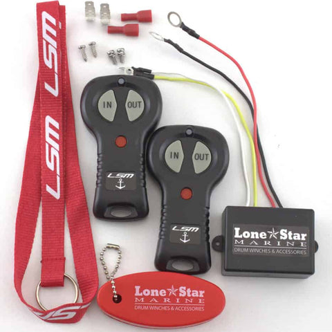 Lone Star GX Series Wireless TWIN Remote Anchor Winch Controller kit