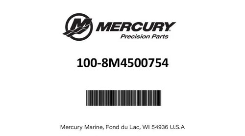 100-8M4500754, Mercury, Cover