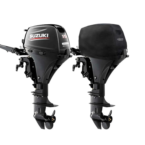 Oceansouth Suzuki Vented Outboard Cover | DF15A / DF20A (2012 Onwards) | S35-V