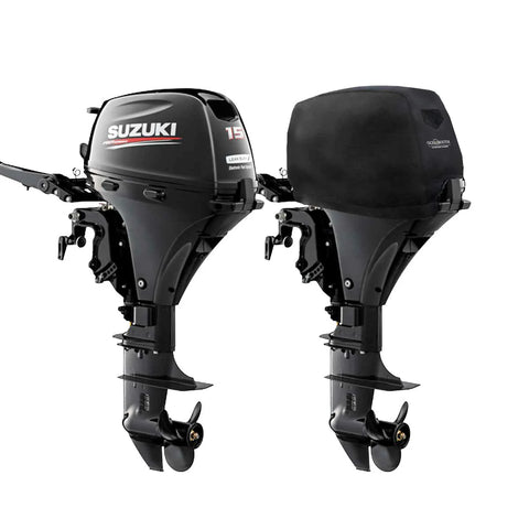 Oceansouth Suzuki Vented Outboard Cover | DF15A / DF20A (2012 Onwards) | S35-V