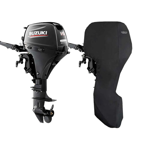 Oceansouth Suzuki Full Outboard Cover | DF15A-DF20A 2012 onwards | S35-20